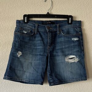 Joe's Jeans Dark Blue Denim Shorts
